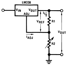 Схема включения LM338T