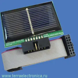 MSP430-SOLAR - солнечная батарея для совместной работы с отладочными и демонстрационными платами 