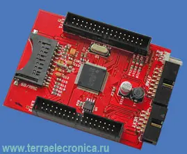 MSP430-4619LCD – отладочная плата на базе микроконтроллера MSP430FG4619
