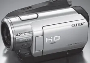 Внешний вид видеокамеры HDR-HC7E