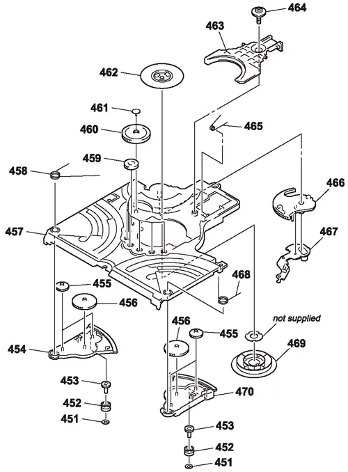 Сборочный чертеж механизма CDM80-DVBU24 (секция 2)