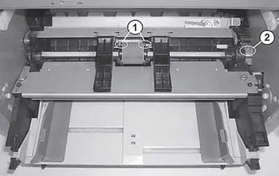 Снятие верхней крышки принтера