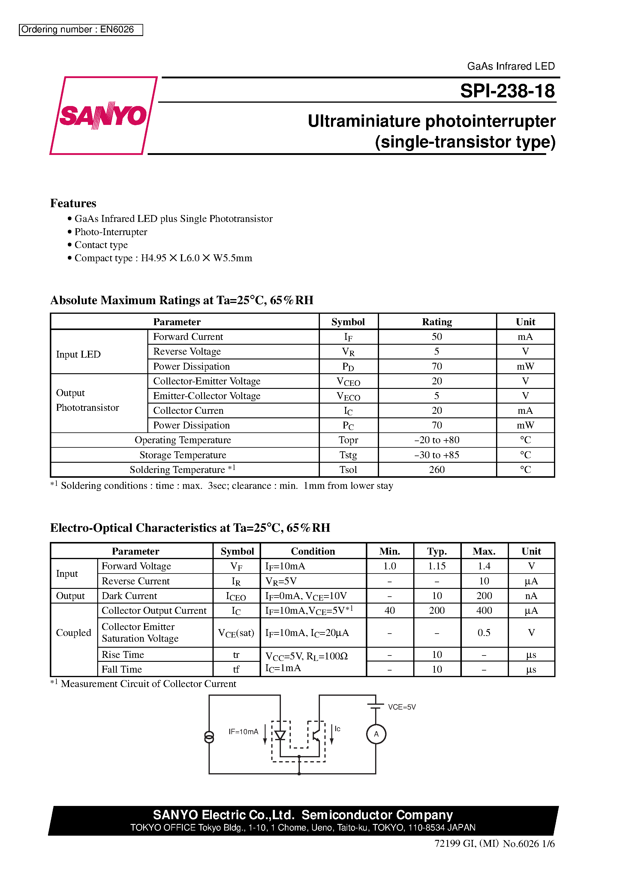 Datasheet SPI-238-18 - page 1
