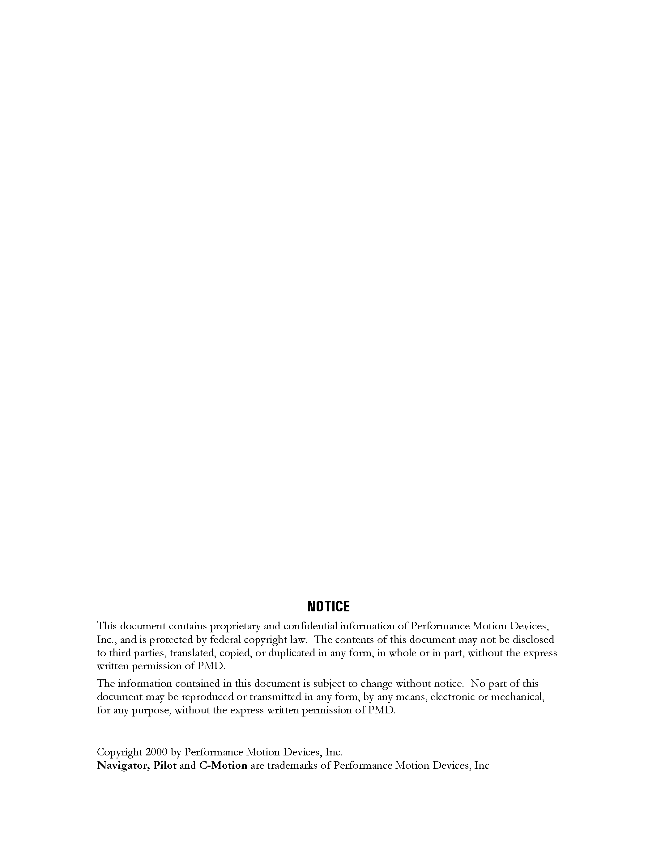 Datasheet MC3310 - Motion Processor page 2