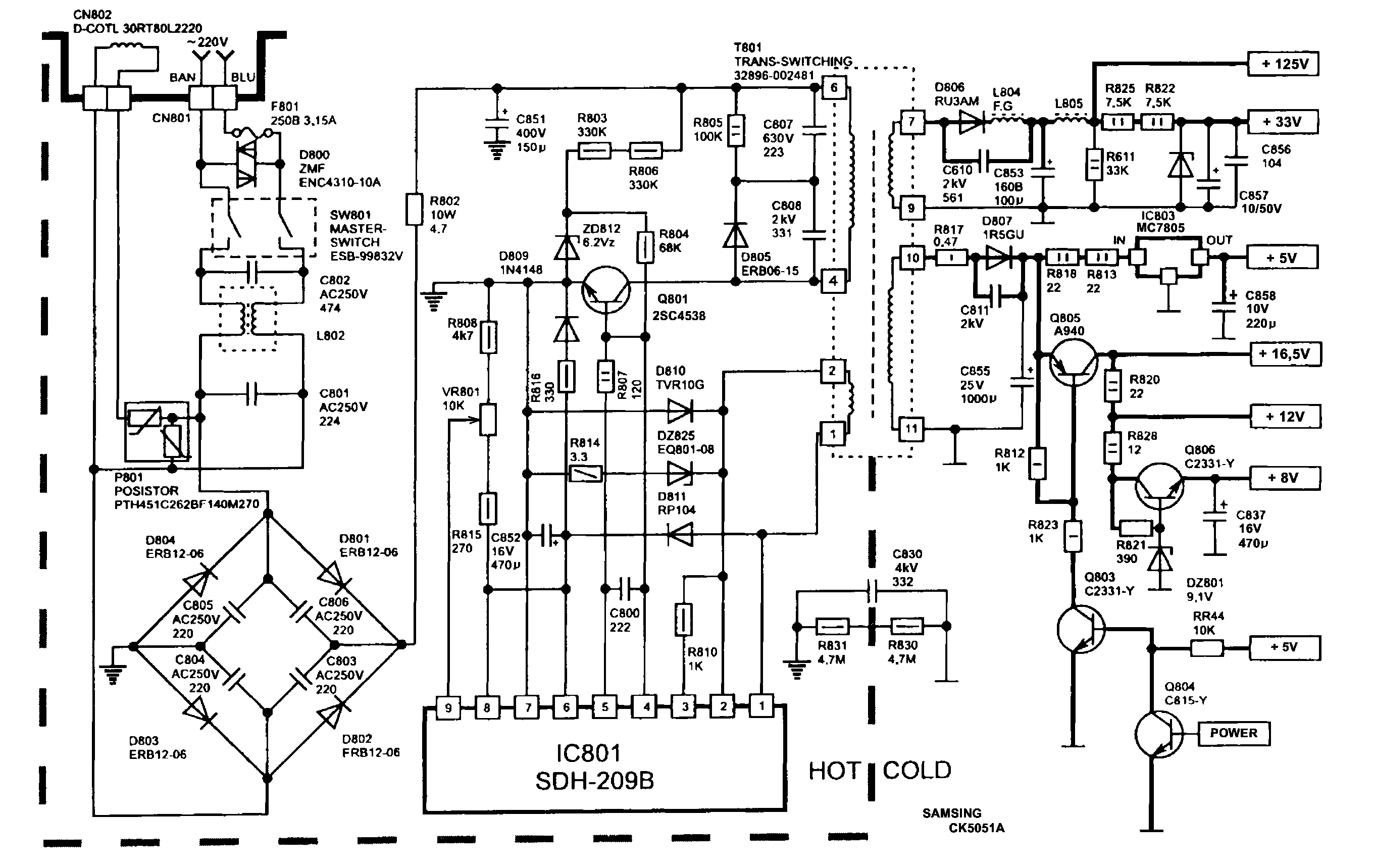 Даташит SDH-209B - SDH209B Circuit страница 2