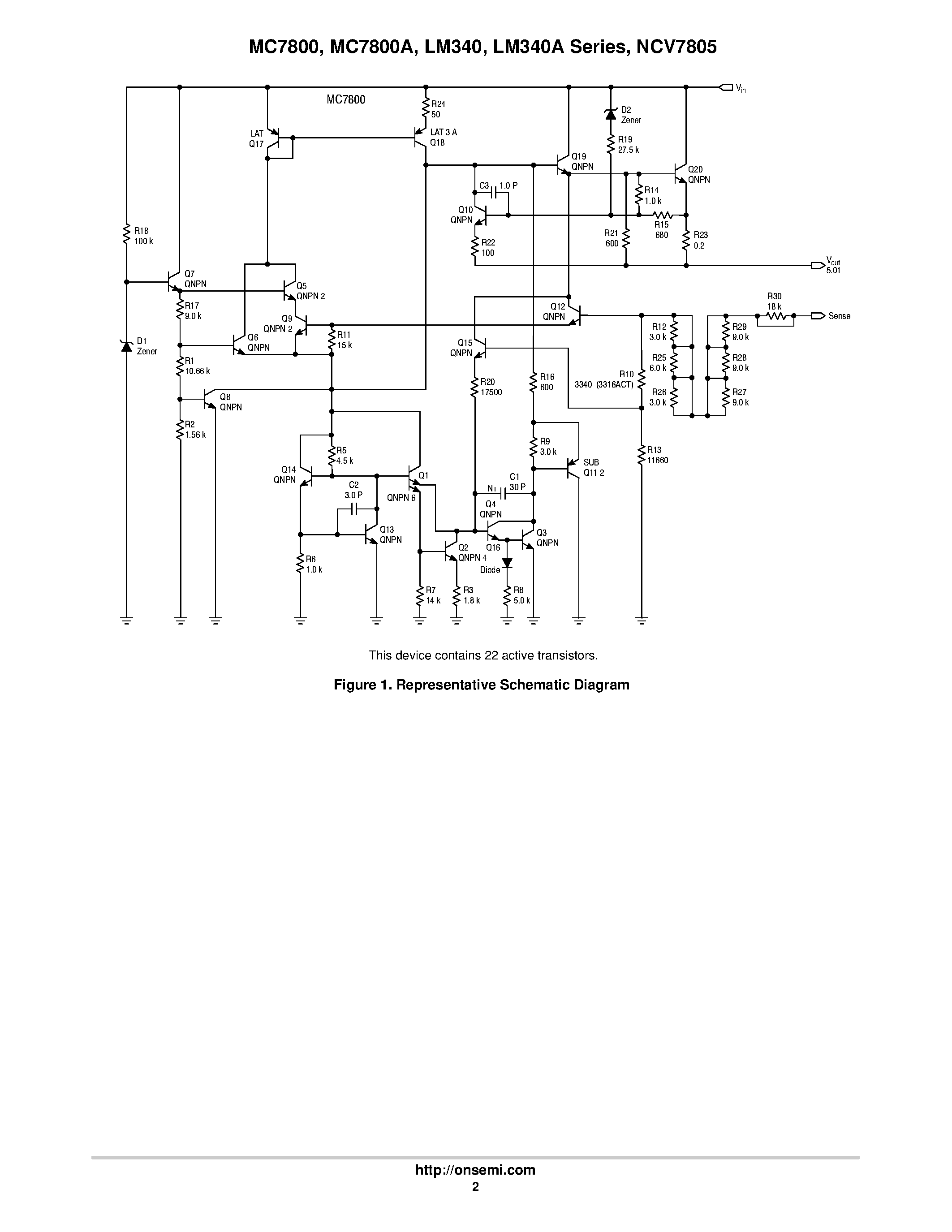 Даташит MC7808CT - (MC7800x Series) 1A Positive Voltage Regulator страница 2