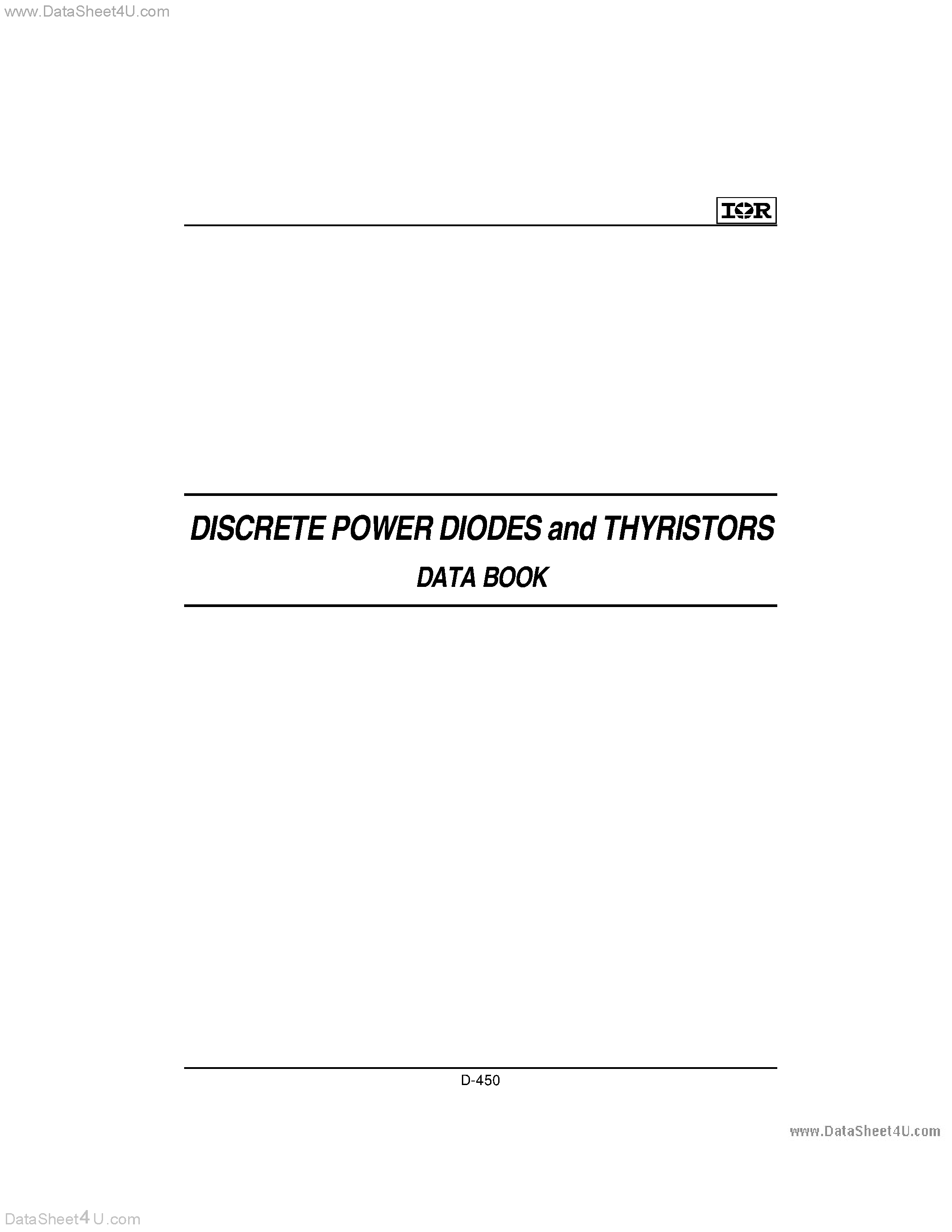 Datasheet ST173S - INVERTER GRADE THYRISTORS Stud Version page 1