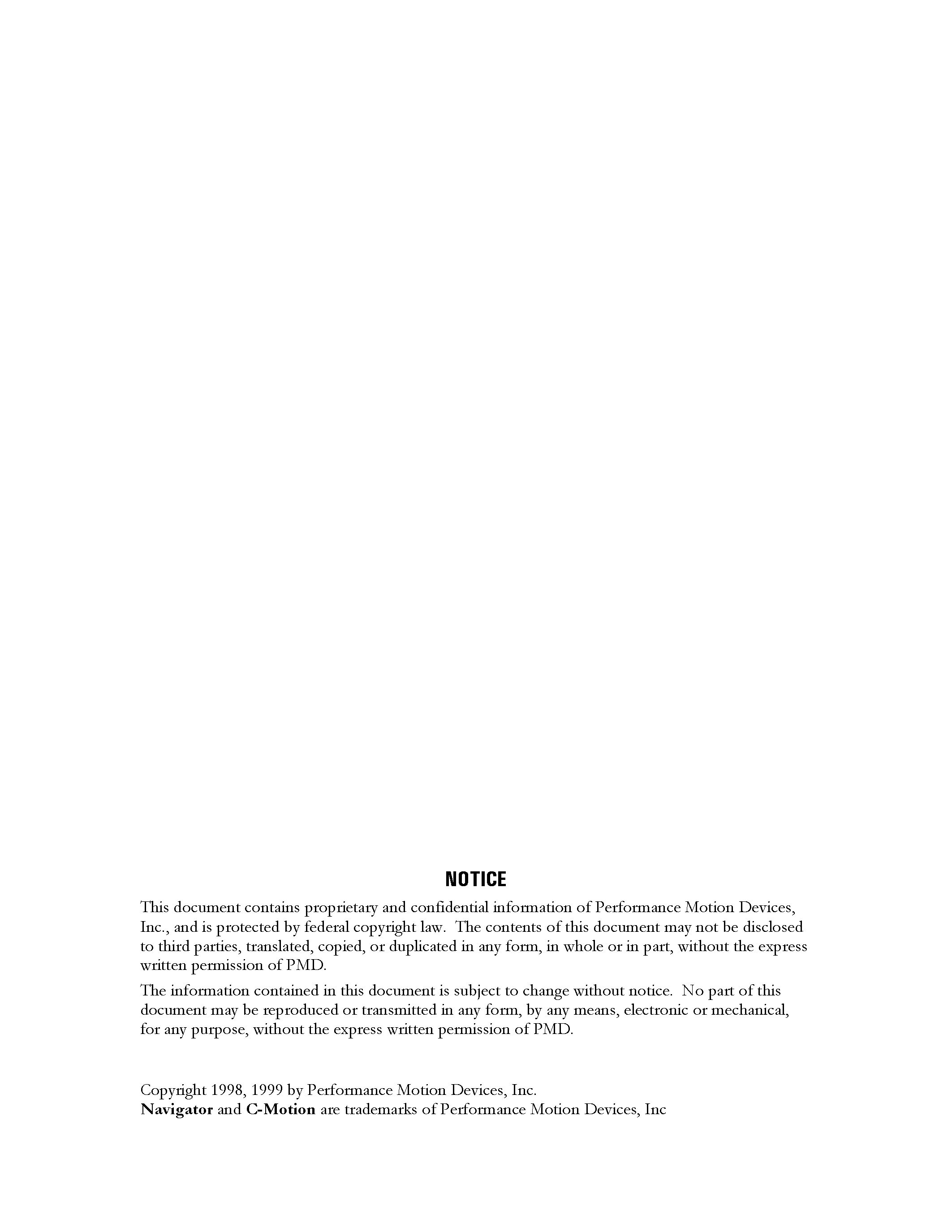 Datasheet MC2400 - Navigator Motion Processor page 2