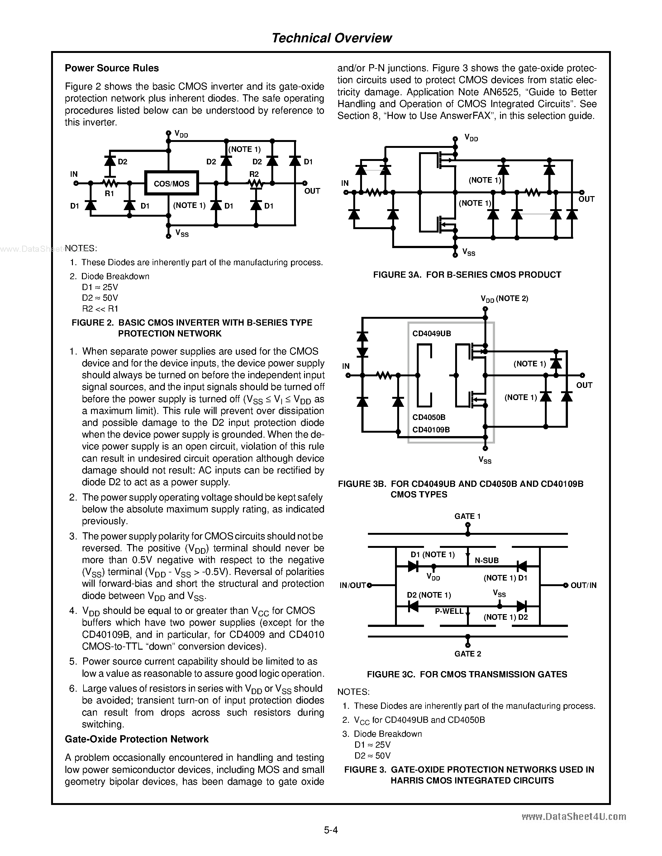 Datasheet CD4519B - CD4000B Series page 2