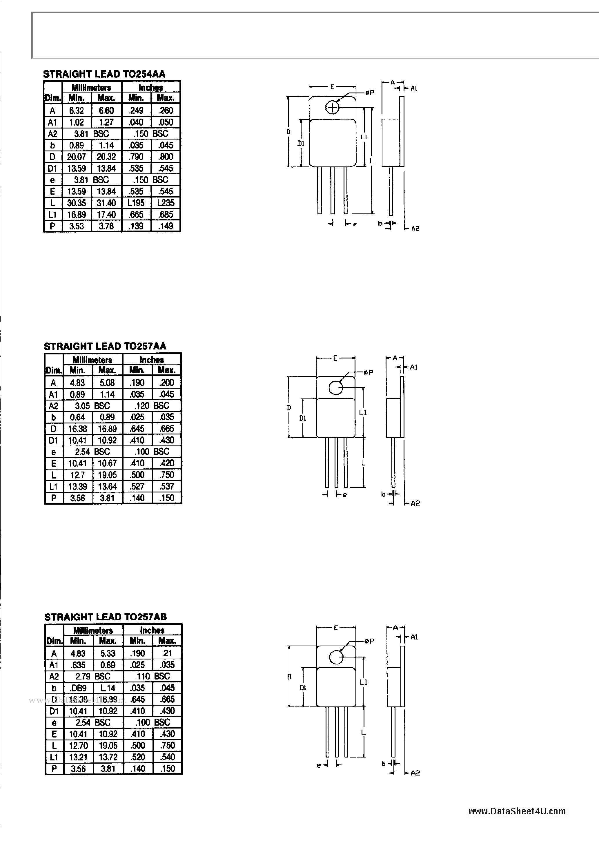 Datasheet SM1Rxx - RECTIFIER DIODES page 2