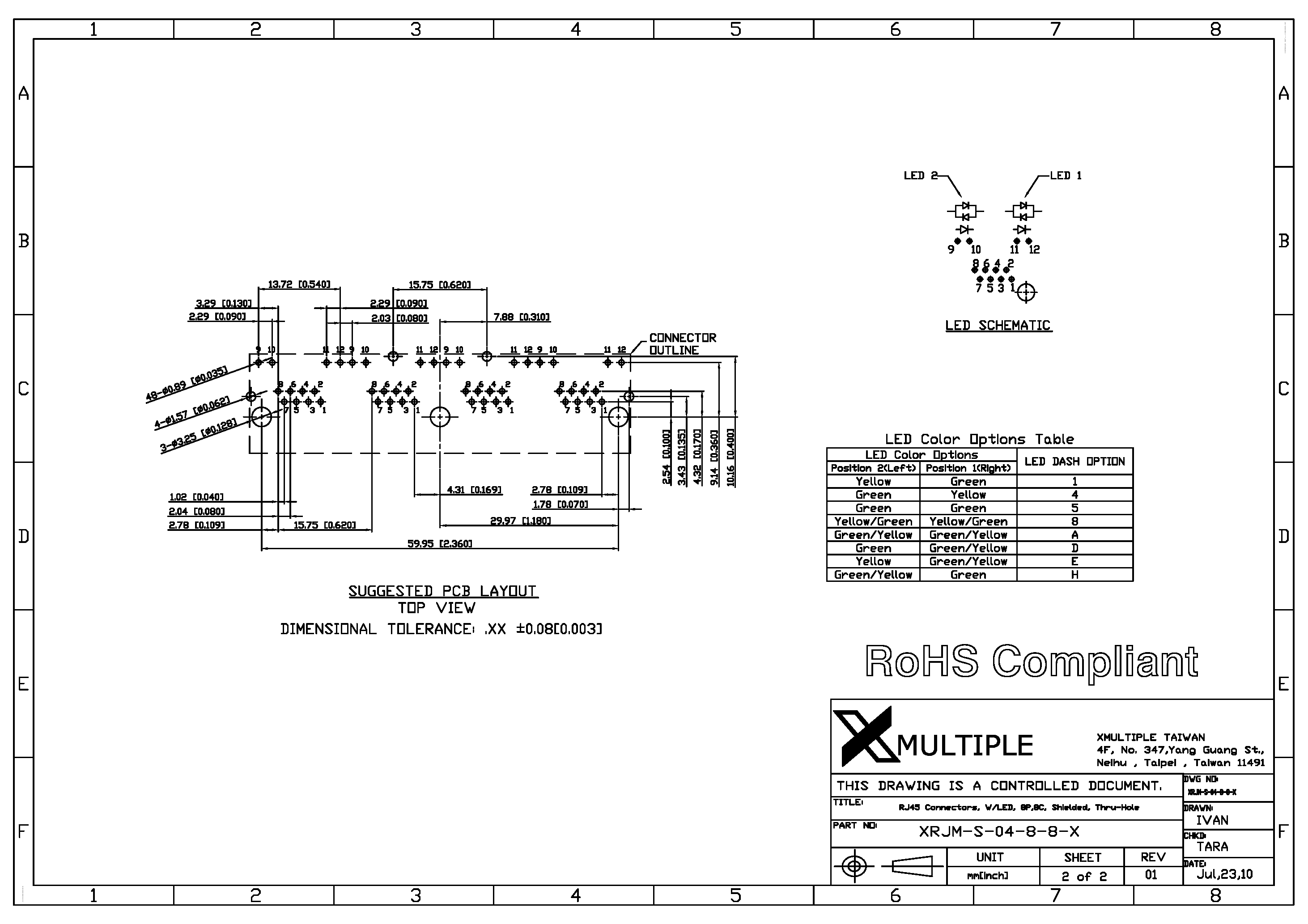 Datasheet XRJM-S-04-8-8-x - Connector page 2