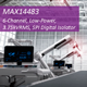 MAX14483 – новый 6-канальный изолятор для высоконадежного SPI