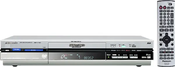 DVD-RAM рекордер Panasonic DMR-E100HEE-S