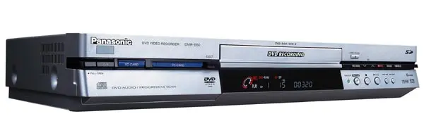 DVD-RAM рекордер Panasonic DMR-E60EE-S