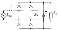 Выпрямитель с ККМ с входным дросселем