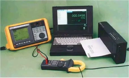 Подключение АСК-2023 к компьютеру и принтеру для обработки результатов измерений