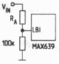 Контроль VIN для схемы MAX639