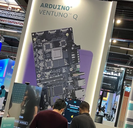 Пример применения Ventuno Q в робототехнике