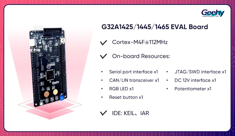 Geehy G32A1425 evaluation board photo