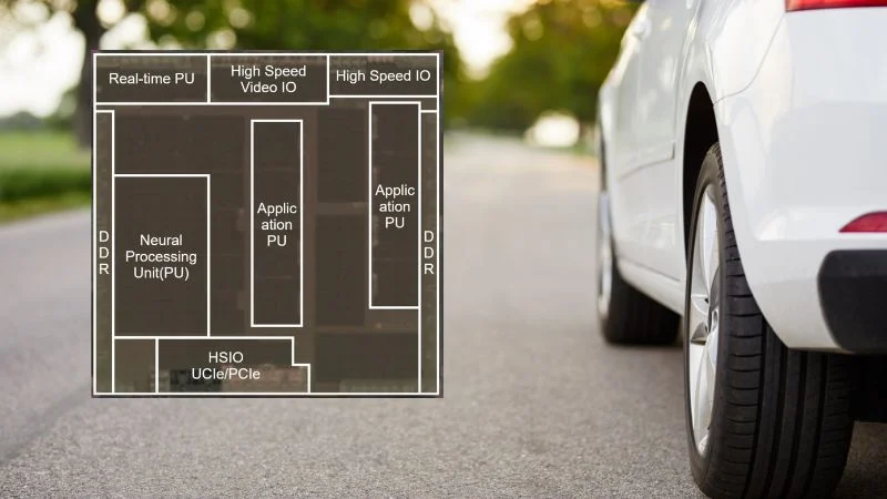Чип Renesas R-Car X5H на ISSCC 2026