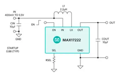 Типовая схема включения MAX17222