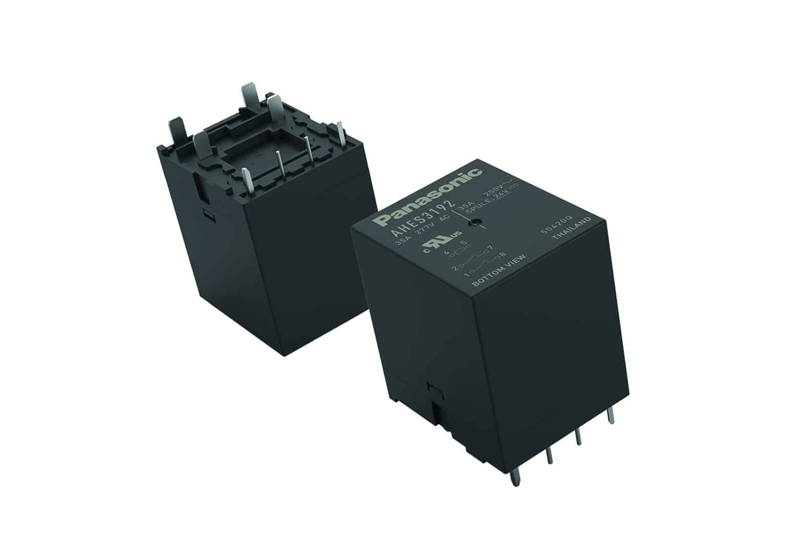 Compact relay series for EV chargers