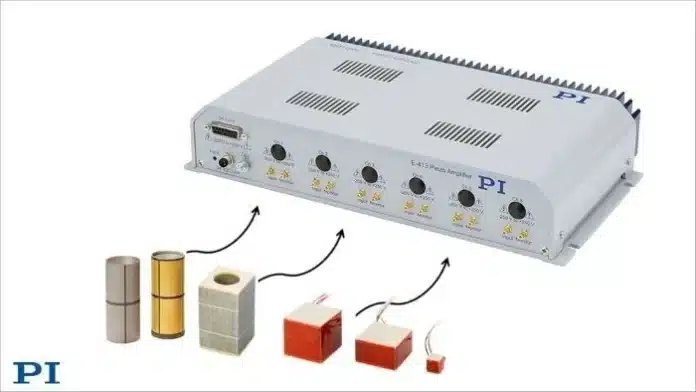 PI E-413 six-channel piezo driver