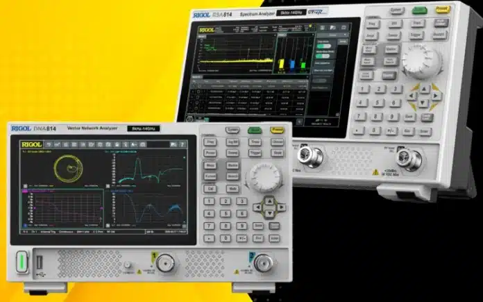 Rigol RSA800 and DINA800 compact RF analysers