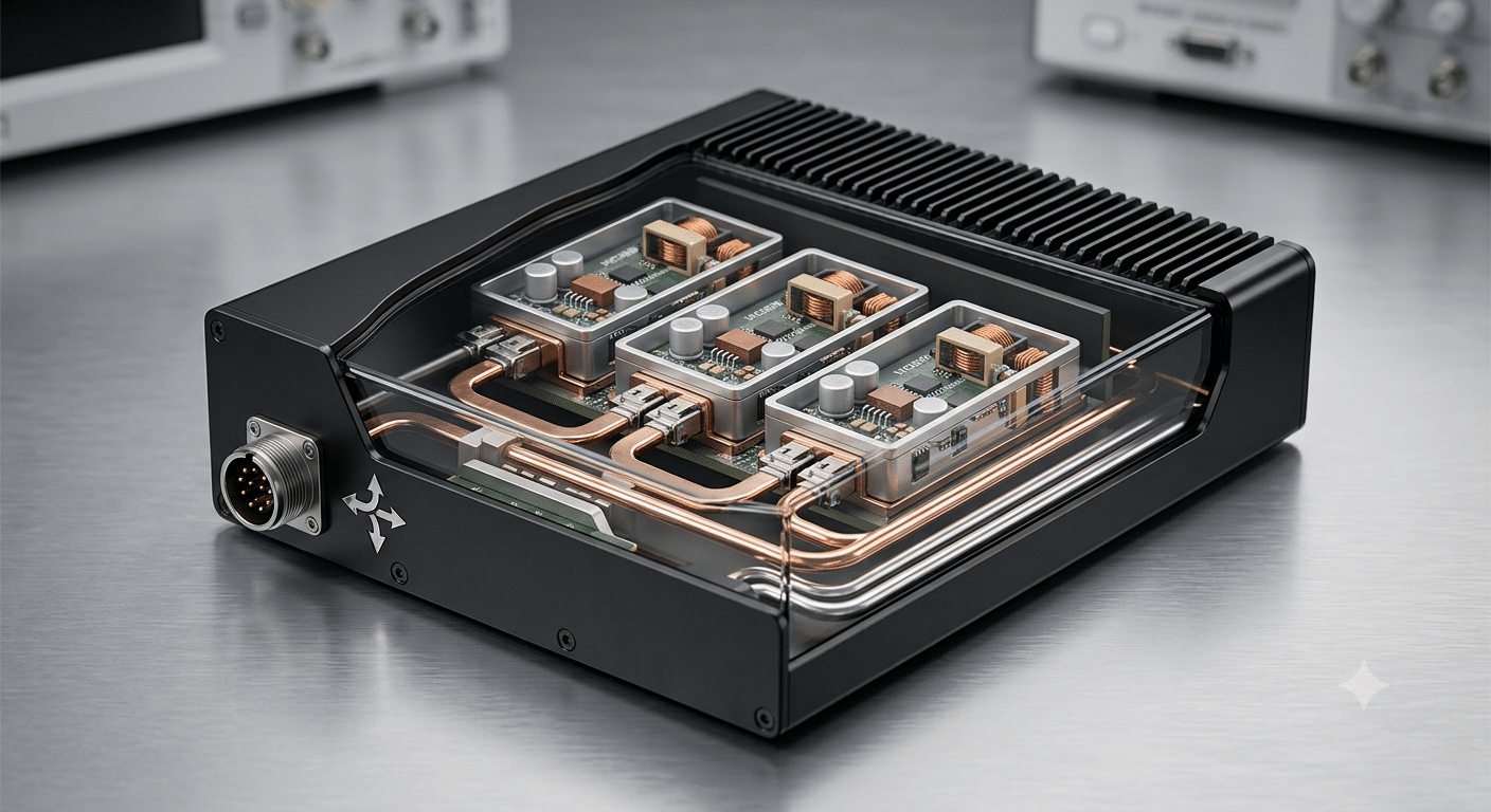Vicor high-density DC-DC power modules for defence