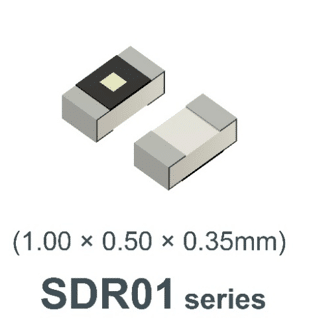 ROHM SDR01 high-power 0402 resistors