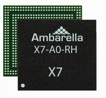 Ambarella X7 edge AI accelerator