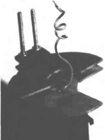 Вращение пластины роторас самодельного кондесатора