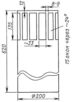 Корпус АС - пластиковая труба ПВХ 200x4,9x2000