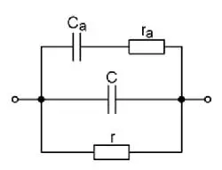 Схема конденсатора