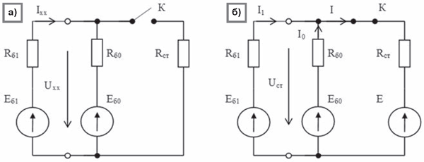 Схема подключения аккумуляторного пускового устройства