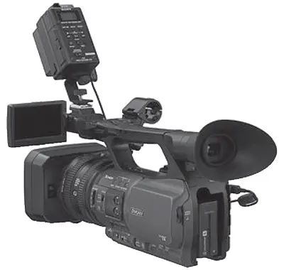 Внешний вид видеокамеры DSR-PD175P
