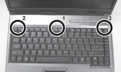 Снятие клавиатуры