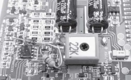 Установка навесных элементов для снятия защиты в инверторе на ШИМ контроллере OZ99361