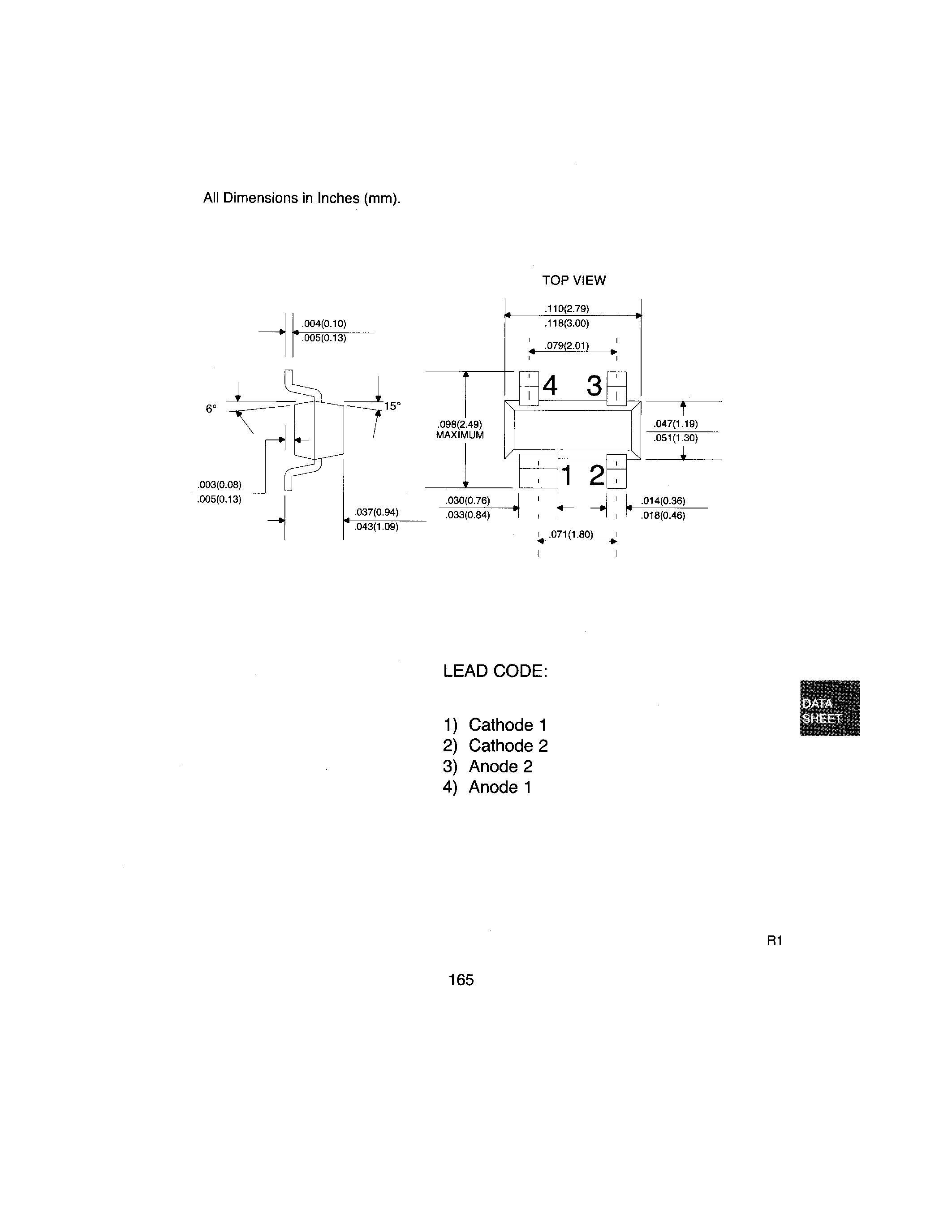 Даташит на микросхему CMFSH3I страница 2 Даташит CMFSH3I - DUAL ISOLATED SCHOTTKY DIODES страница 2