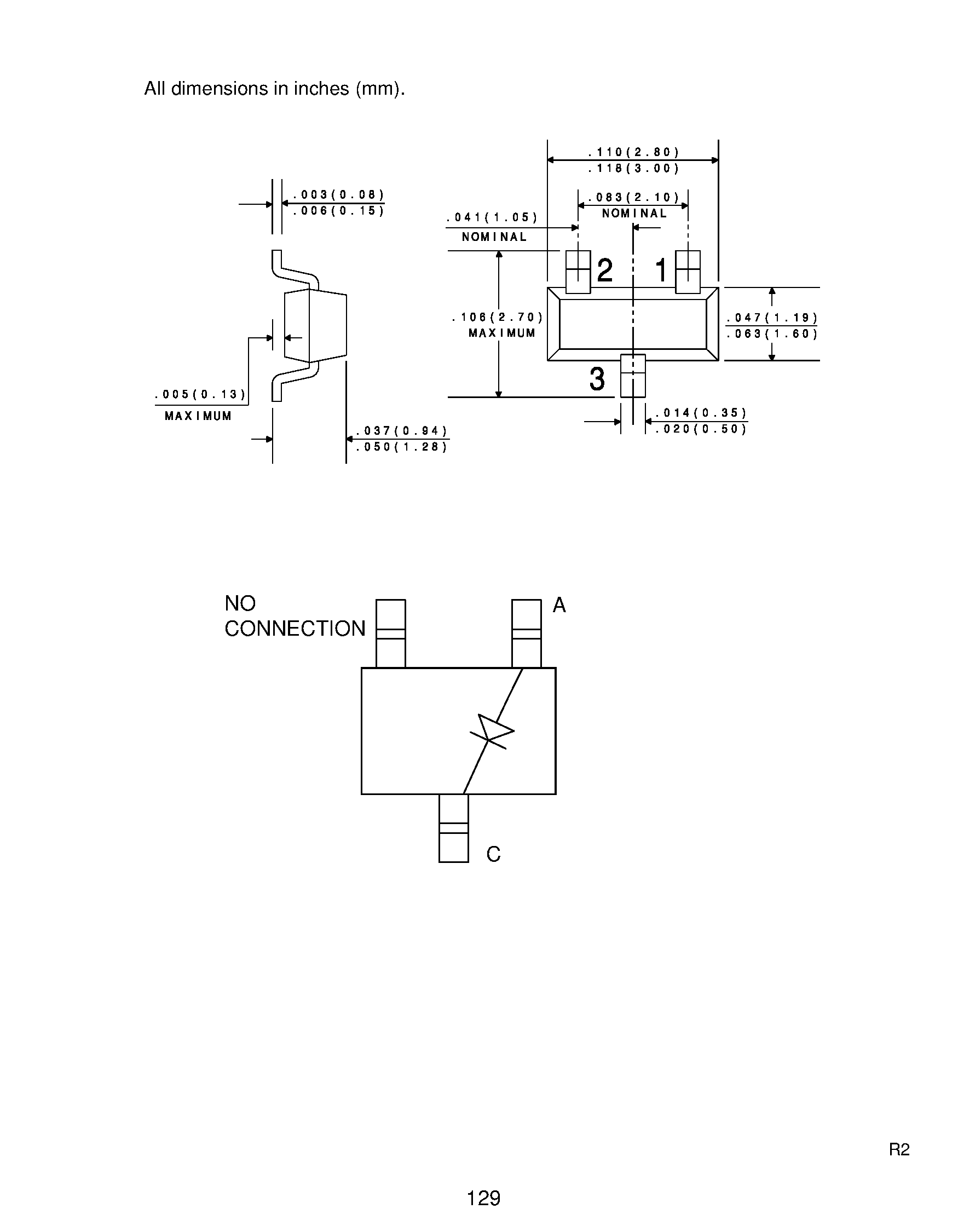 Даташит на микросхему CMPD914 страница 2 Даташит CMPD914 - HIGH SPEED SWITCHING DIODE страница 2