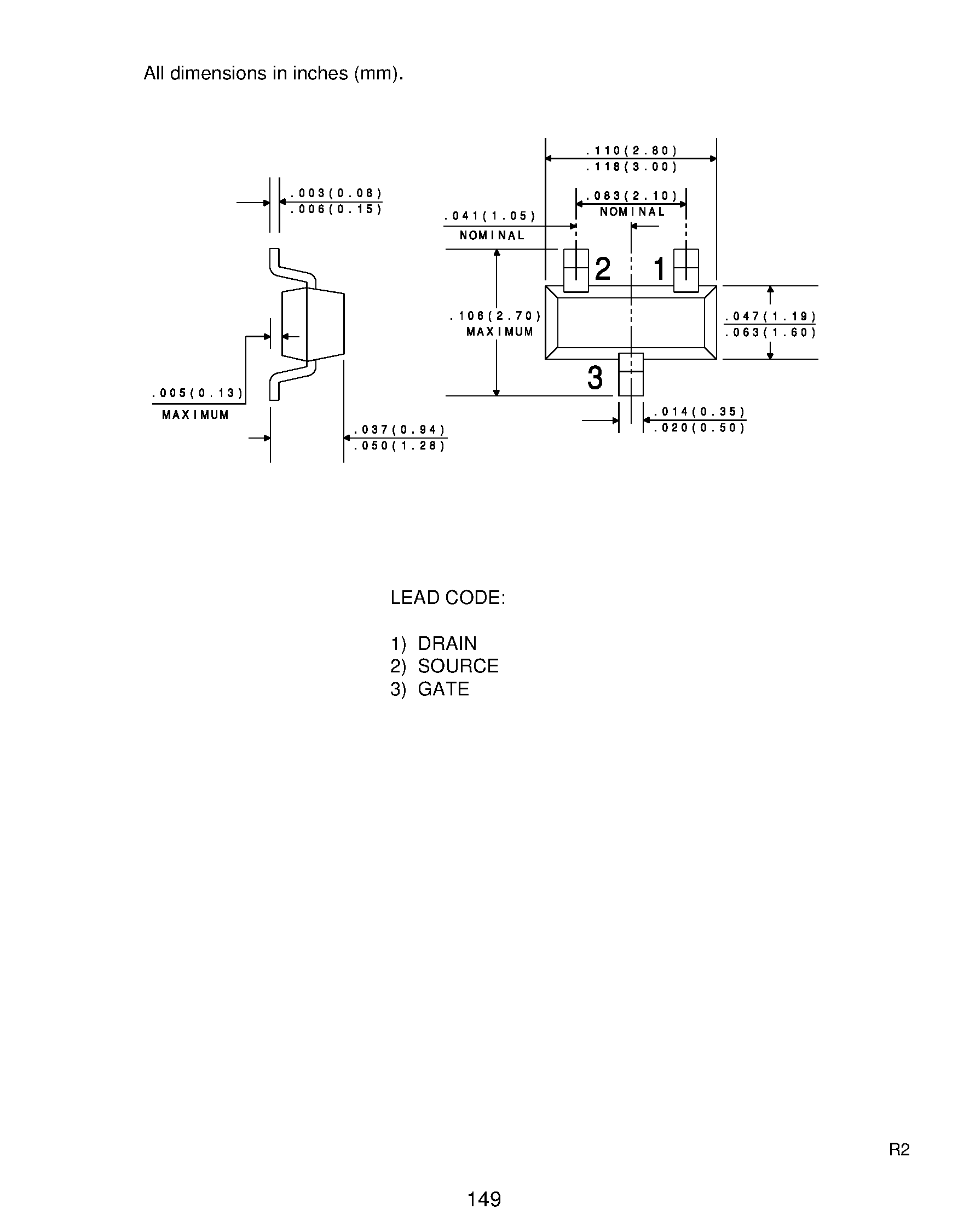 Datasheet CMPF4416A - SILICON N-CHANNEL JFET page 2