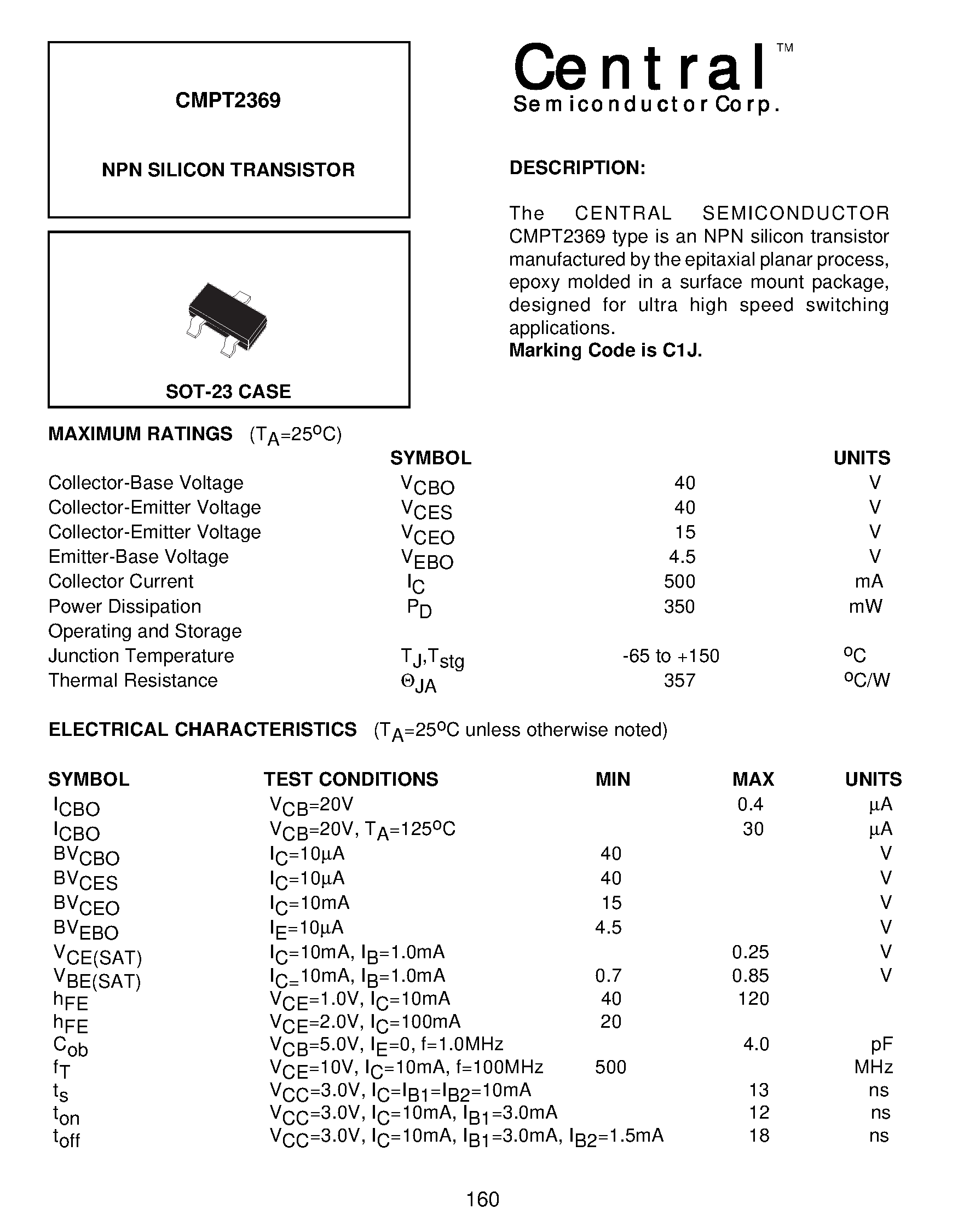 Даташит на микросхему CMPSH-3A страница 1 Даташит CMPSH-3A - SCHOTTKY DIODES страница 1