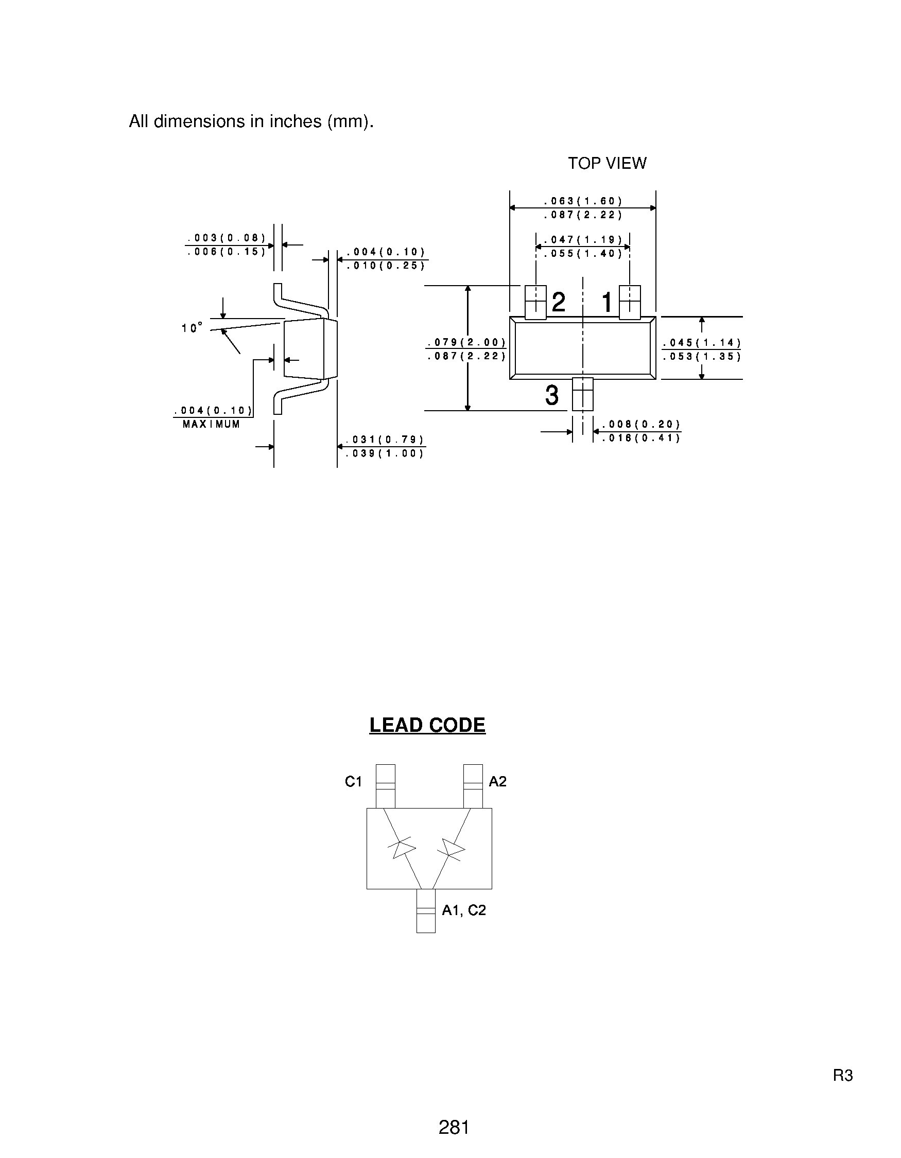 Даташит CMSD2004S - HIGH VOLTAGE SWITCHING DIODE страница 2