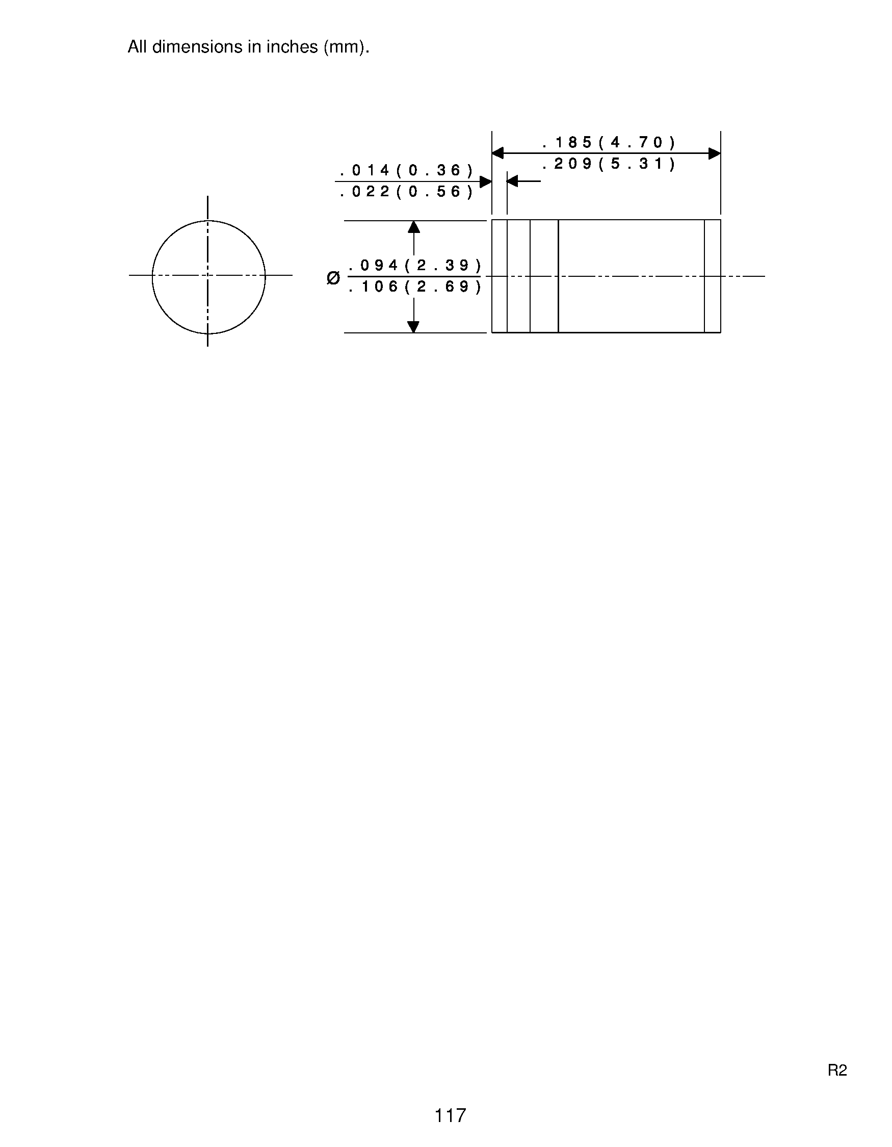 Datasheet CLL4740A - 1.0W ZENER DIODE 5% TOLERANCE page 2