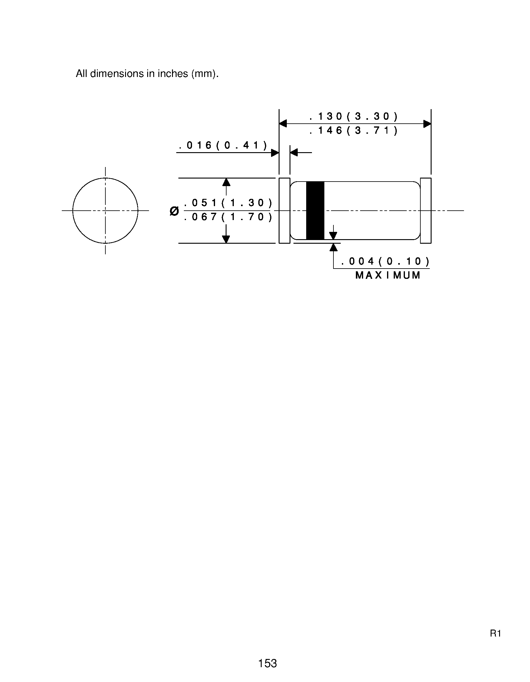 Datasheet CLLRH-06 - GENERAL PURPOSE RECTIFIER 0.5 AMP/ 200 THRU 600 VOLTS page 2