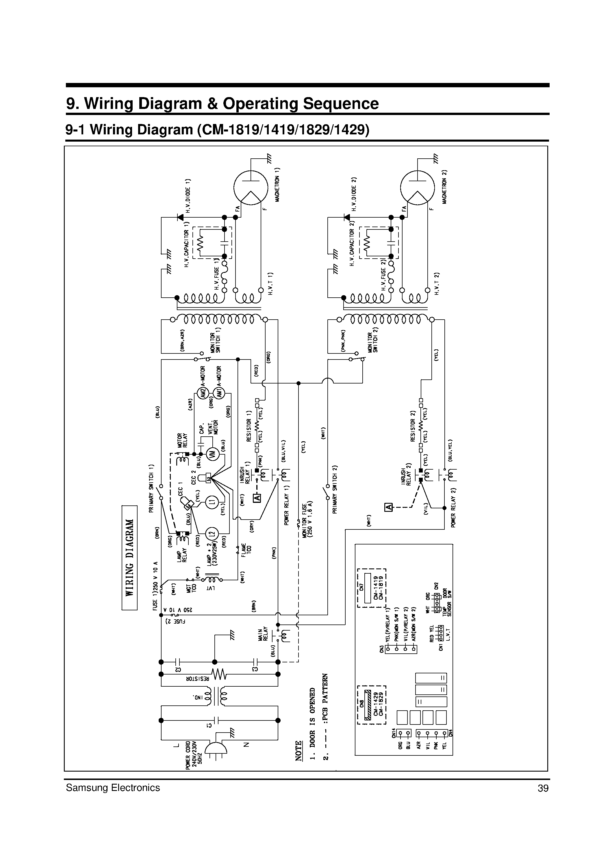 Даташит CM1829 - 8-2 P.C.B Circuit Diagram страница 2