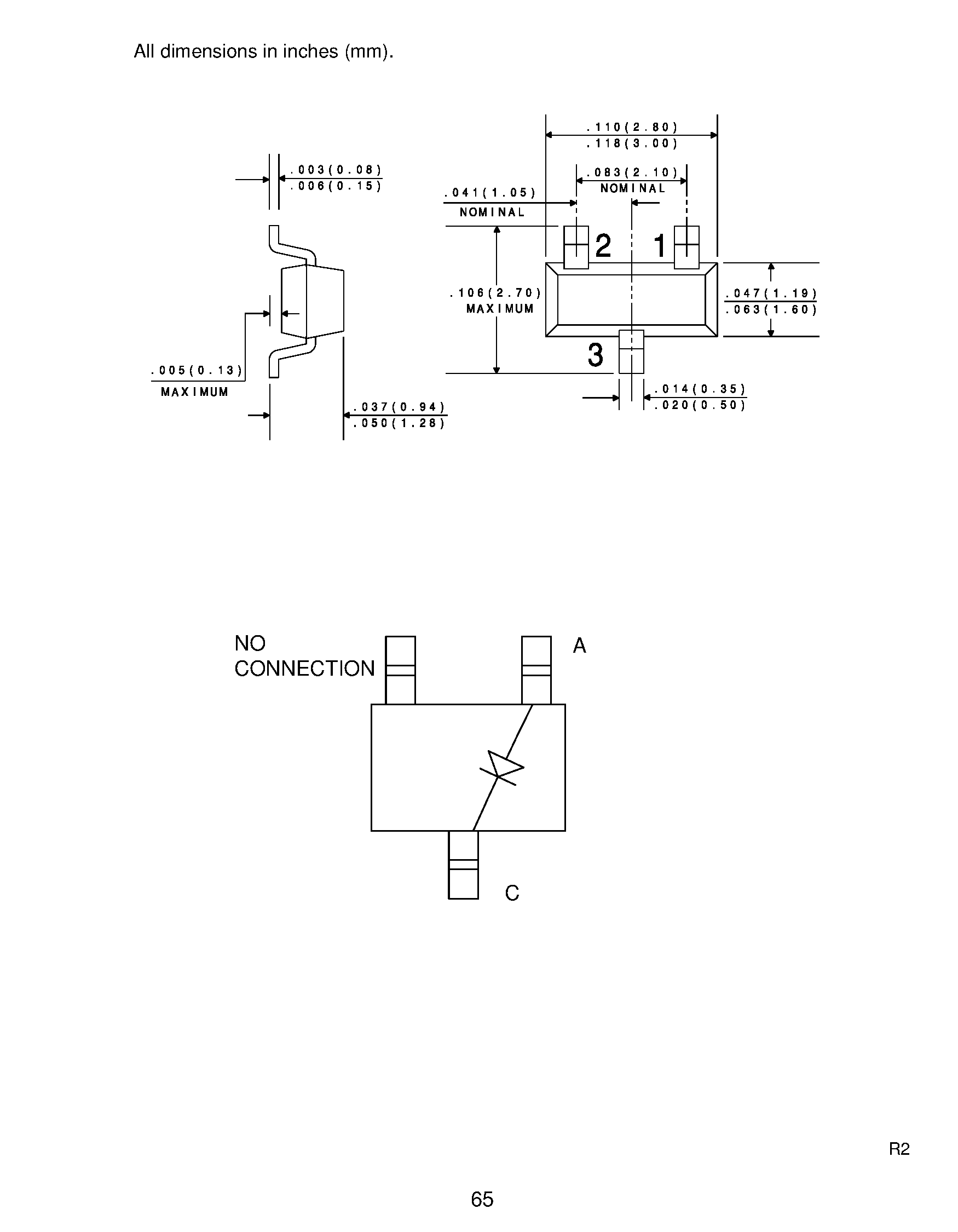 Datasheet CBAS17 page 2 Datasheet CBAS17 - LOW VOLTAGE STABISTOR page 2