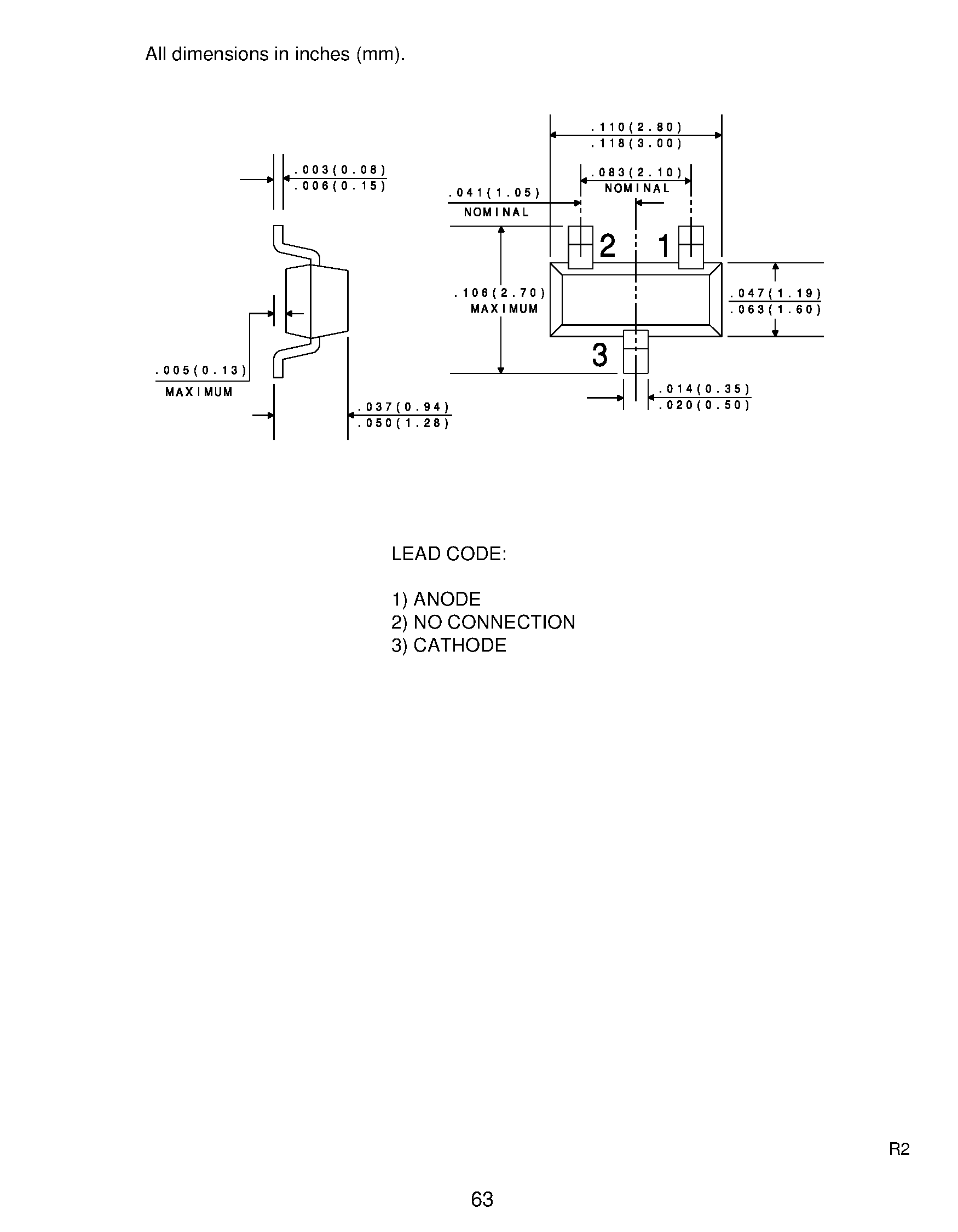 Datasheet BZX84C9V1 - 350mW ZENER DIODE 3.3 VOLTS THRU 33 VOLTS 5% TOLERANCE page 2