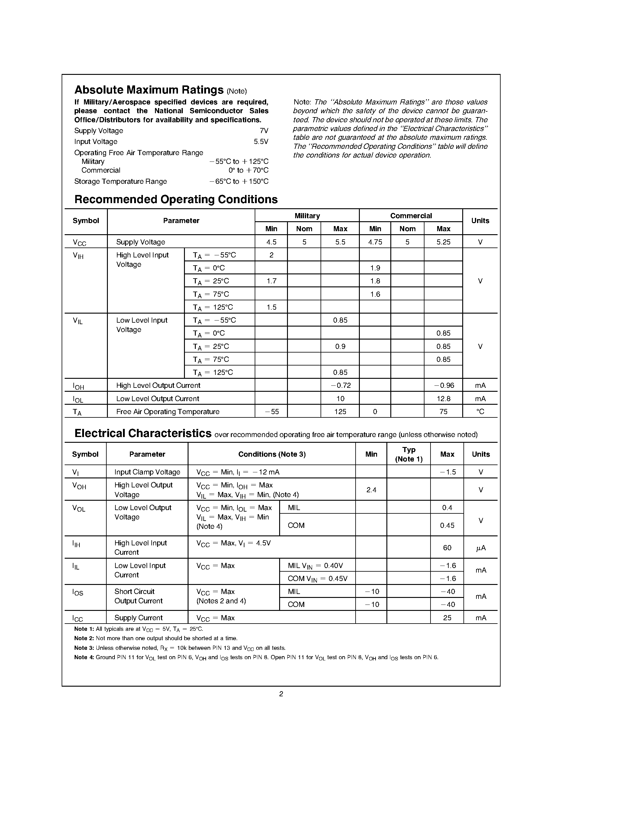 Datasheet 93LC76-SN - 8K/16K 2.5V Microwire Serial EEPROM page 2
