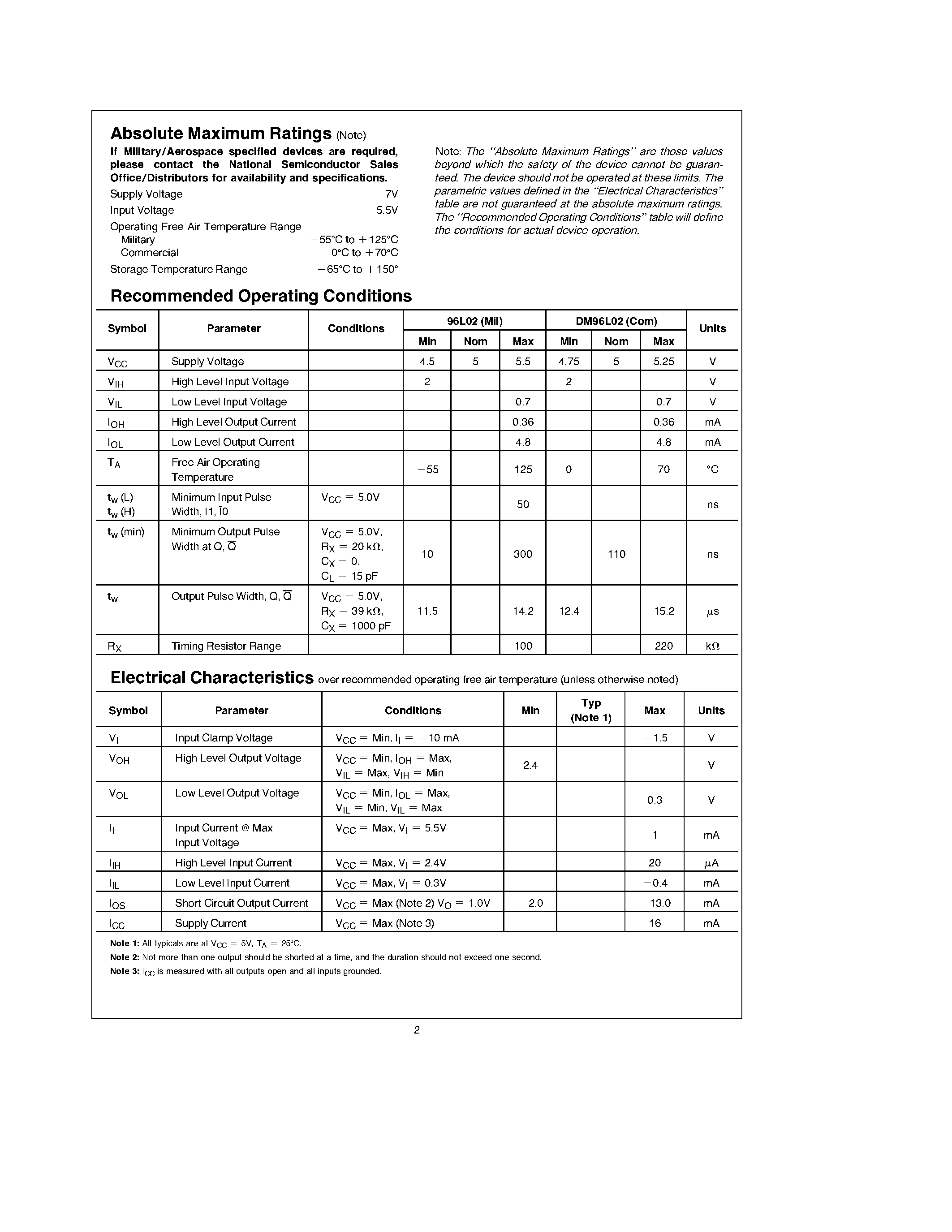 Datasheet 93LC86-ISN - 8K/16K 2.5V Microwire Serial EEPROM page 2